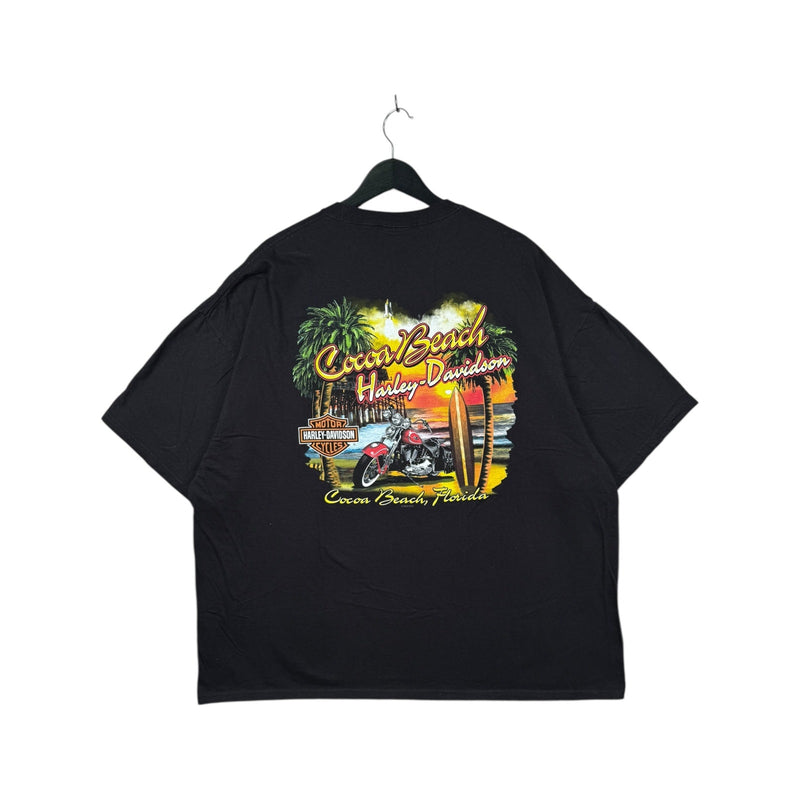 Vintage Harley Davidson Cocoa Beach Florida T-Shirt