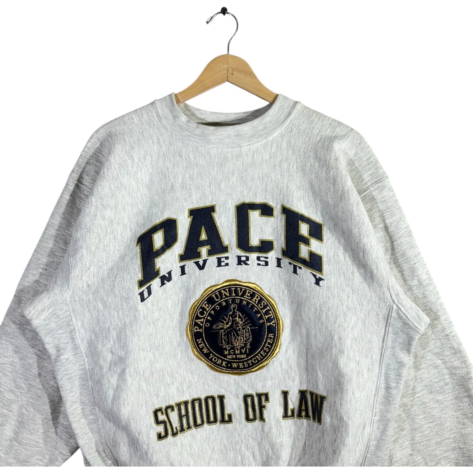 Vintage Pace University School of Law Crewneck
