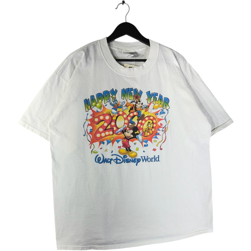 Vintage Disney Happy New Year Graphic T-Shirt