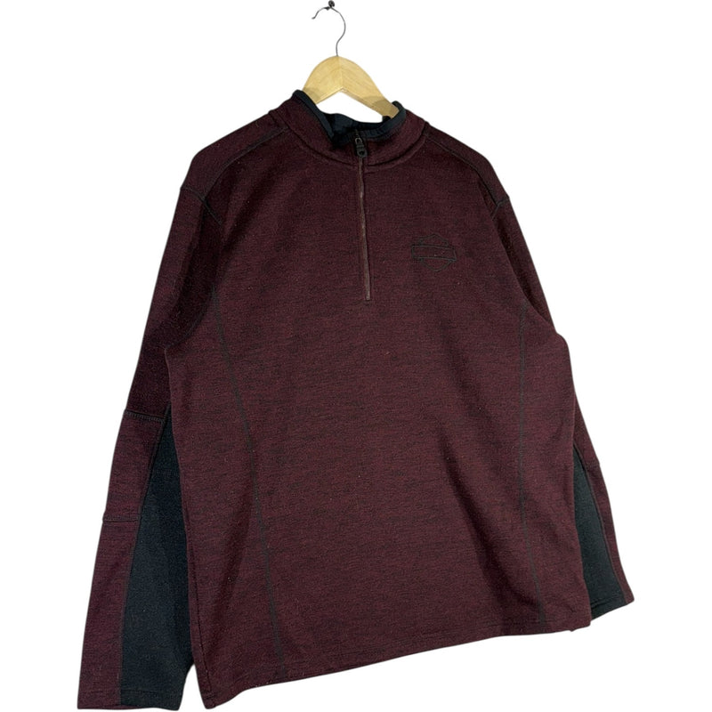 Vintage Harley-Davidson 1/4 Zip Sweatshirt