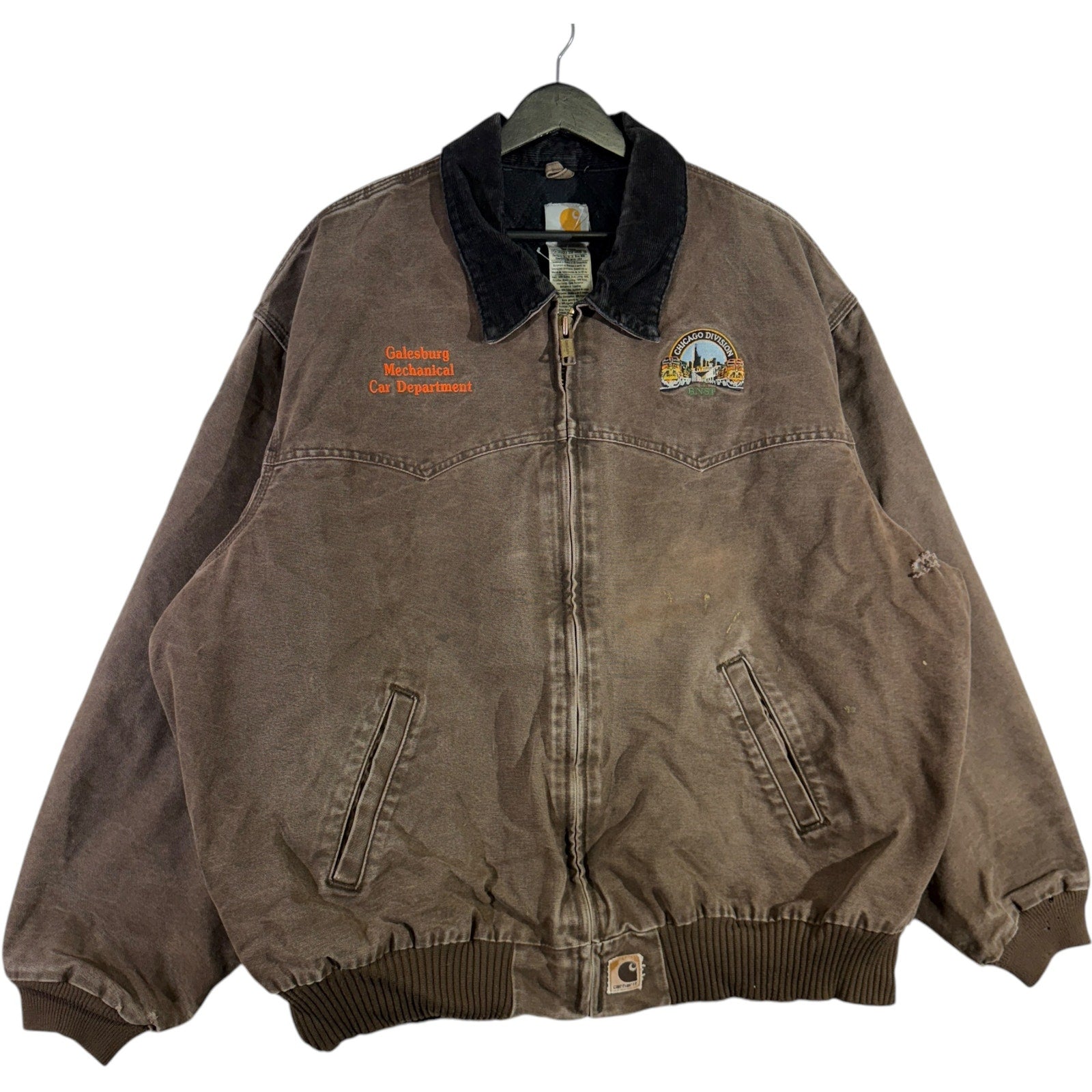 Vintage Carhartt Santa Fe J14 Full Zip Workwear Jacket