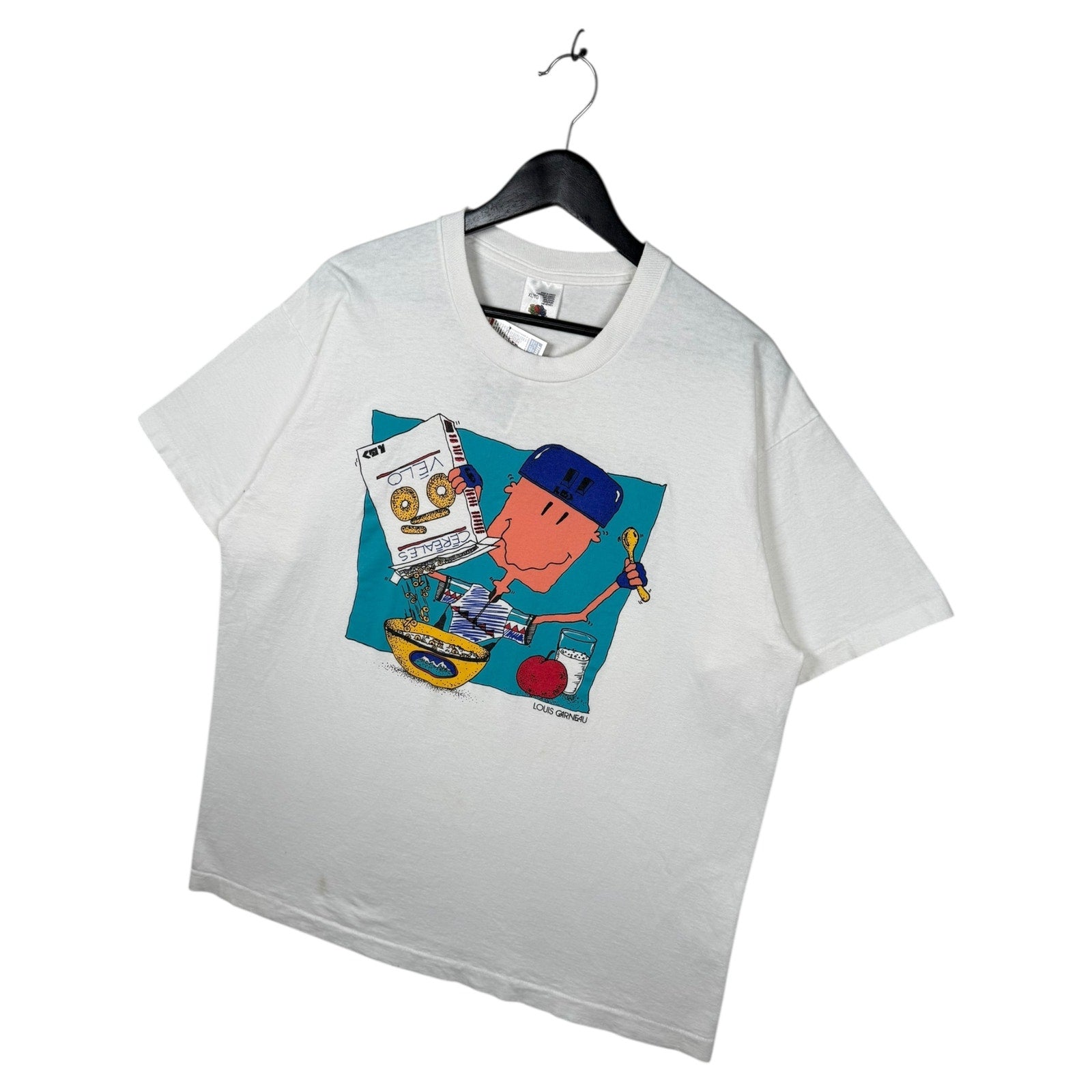 Vintage Louis Garneau Cycling Graphic T-Shirt