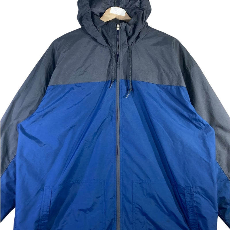 Vintage Nike Color Block Hooded Windbreaker Jacket