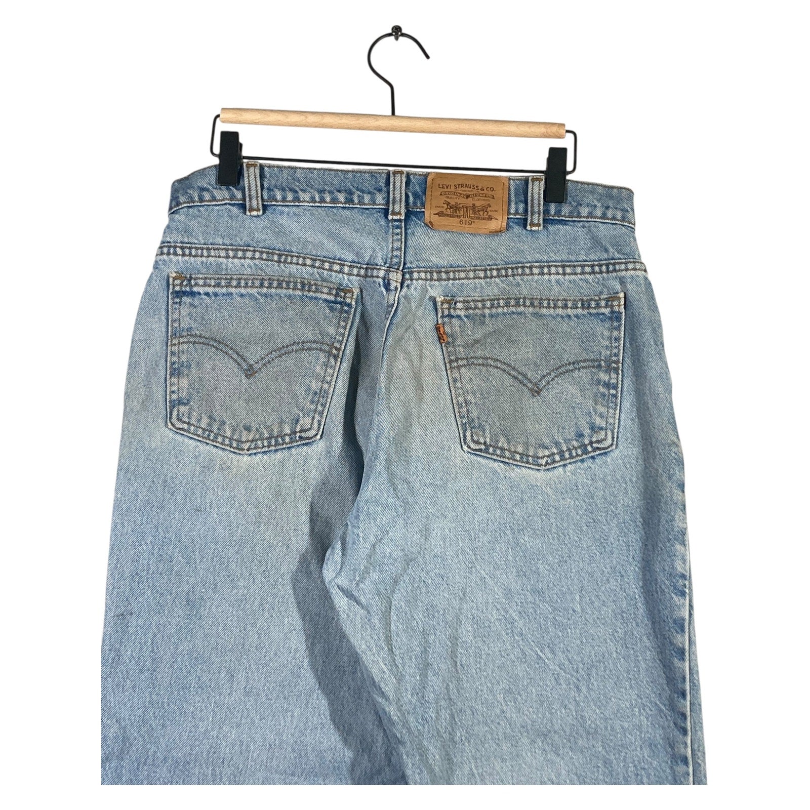 Vintage Levi's 619 Denim Bermuda Shorts