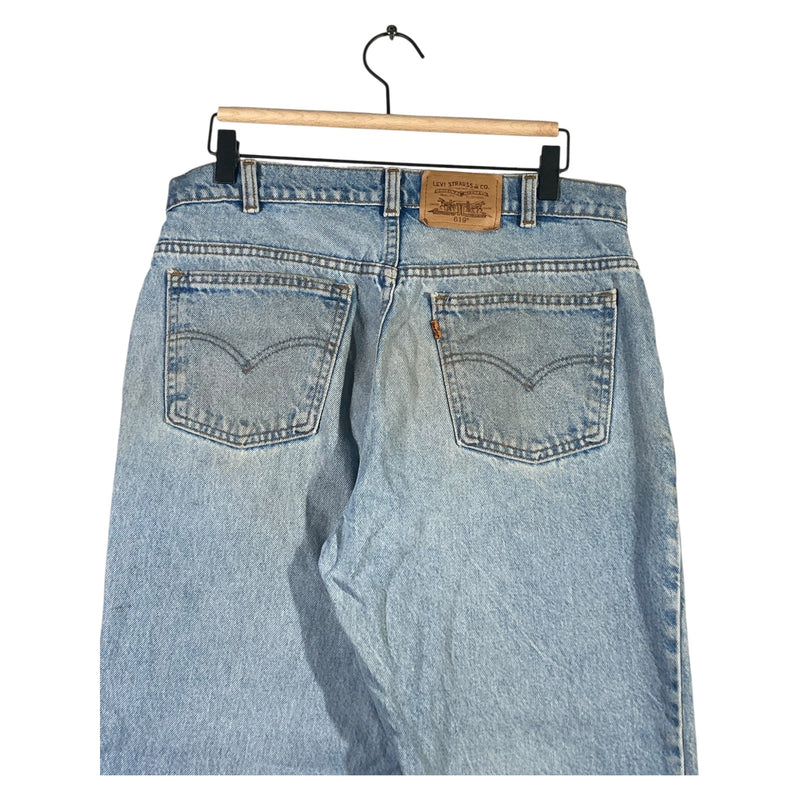 Vintage Levi's 619 Denim Bermuda Shorts