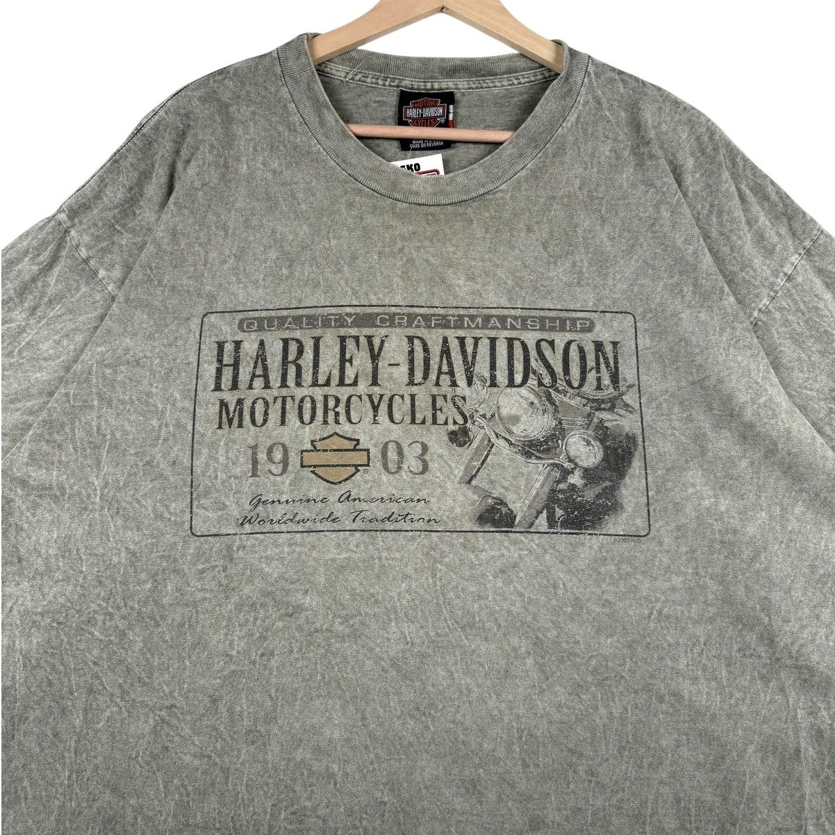 Vintage Harley Davidson 1903 Motorcycle Graphic T-Shirt