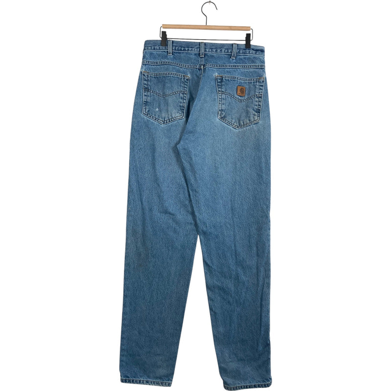Vintage Carhartt Straight Leg Denim Jeans 34x36