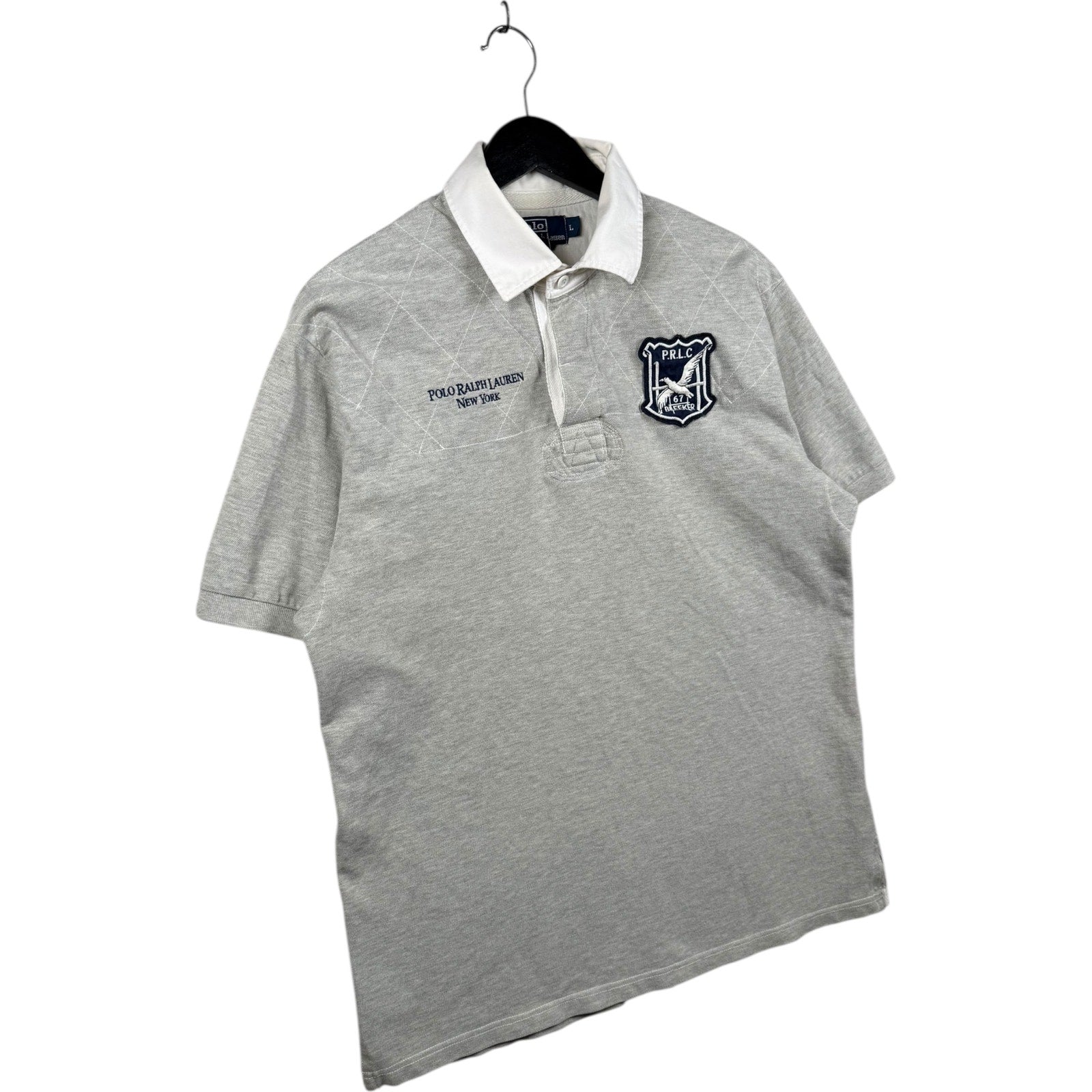 Vintage Polo Ralph Lauren PRLC 67 Crest Short Sleeve Polo