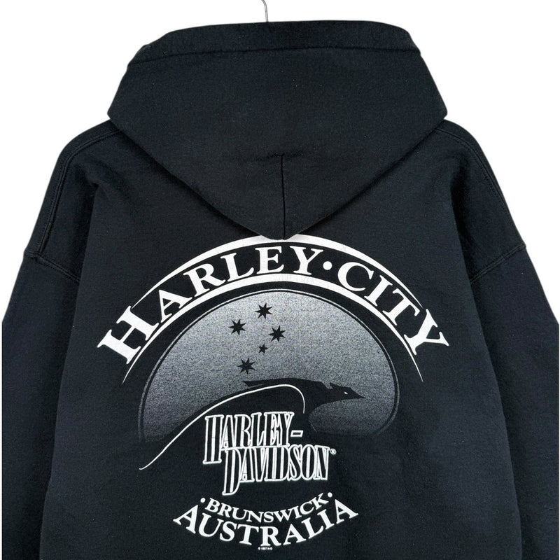 Vintage Harley Davidson Harley City Hoodie