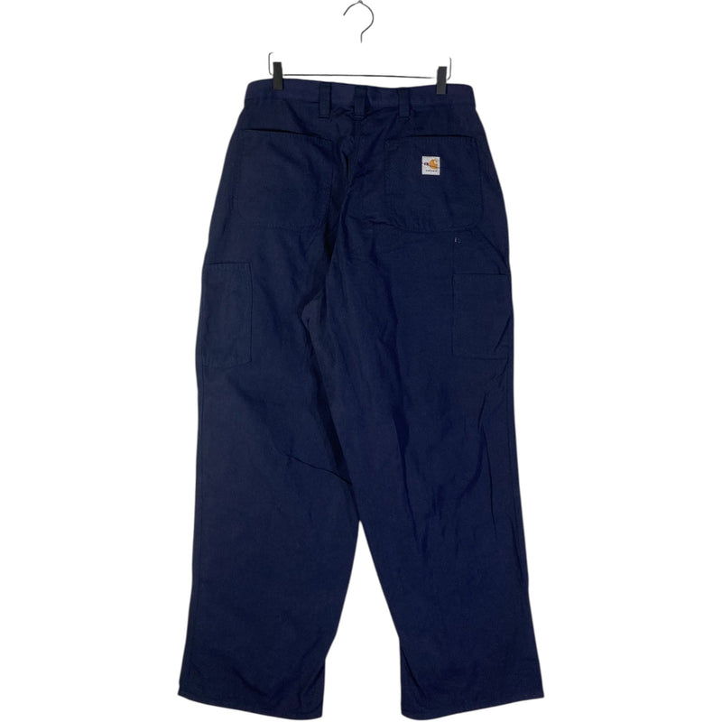 Vintage Carhartt Flame Resistant Straight Leg Denim Pants 46x30