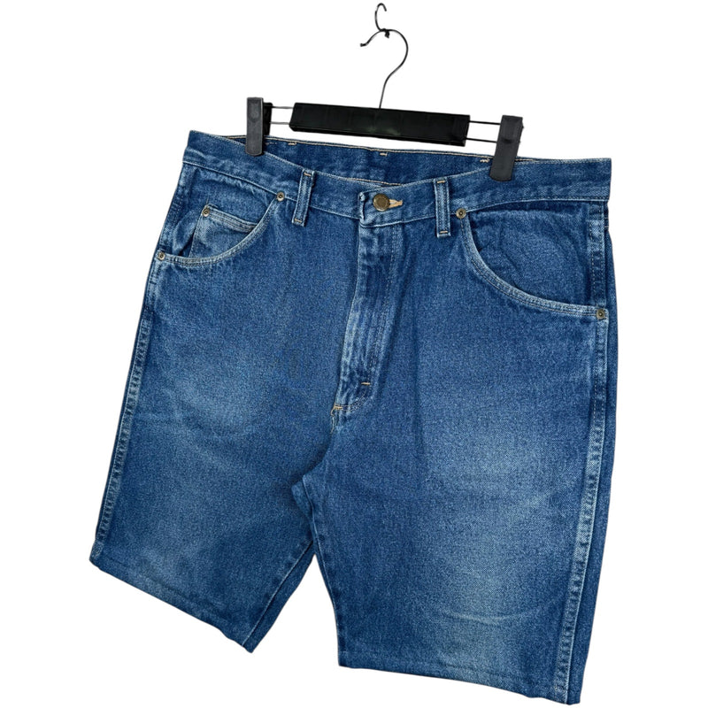 Vintage Wrangler Bermuda Denim Shorts 36