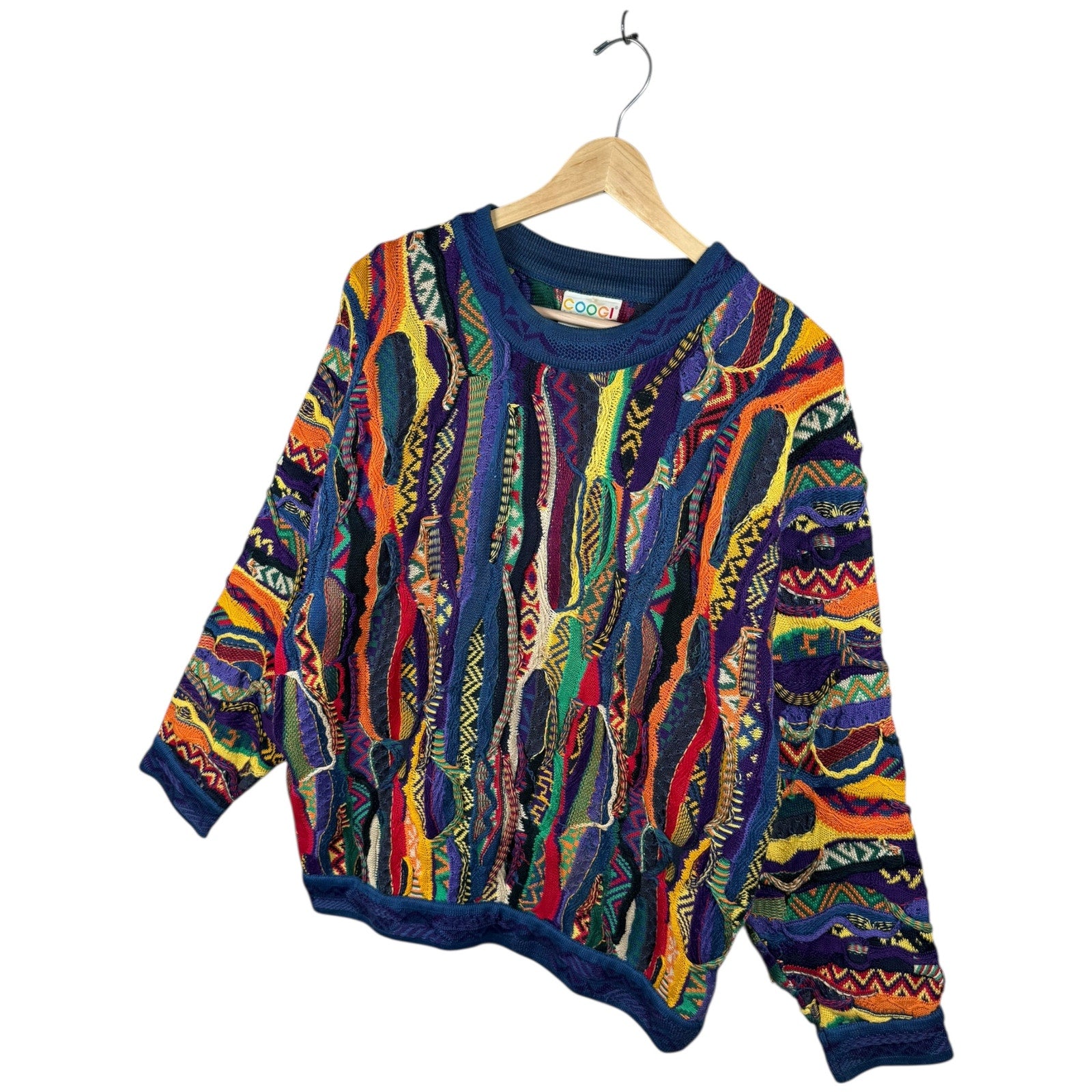 Vintage Coogi Knit Textured Sweater