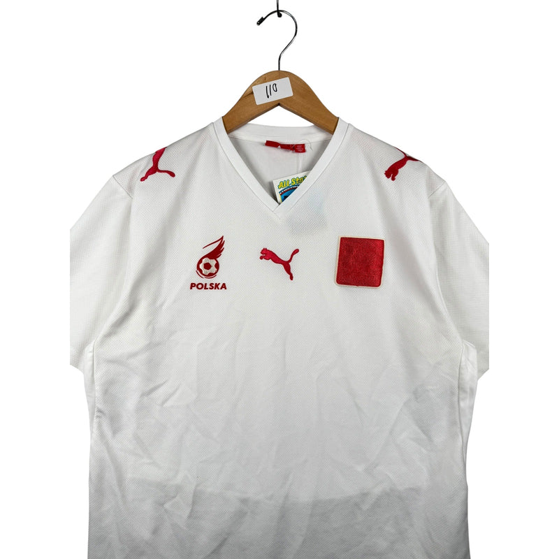 Vintage Puma Polska Soccer Jersey