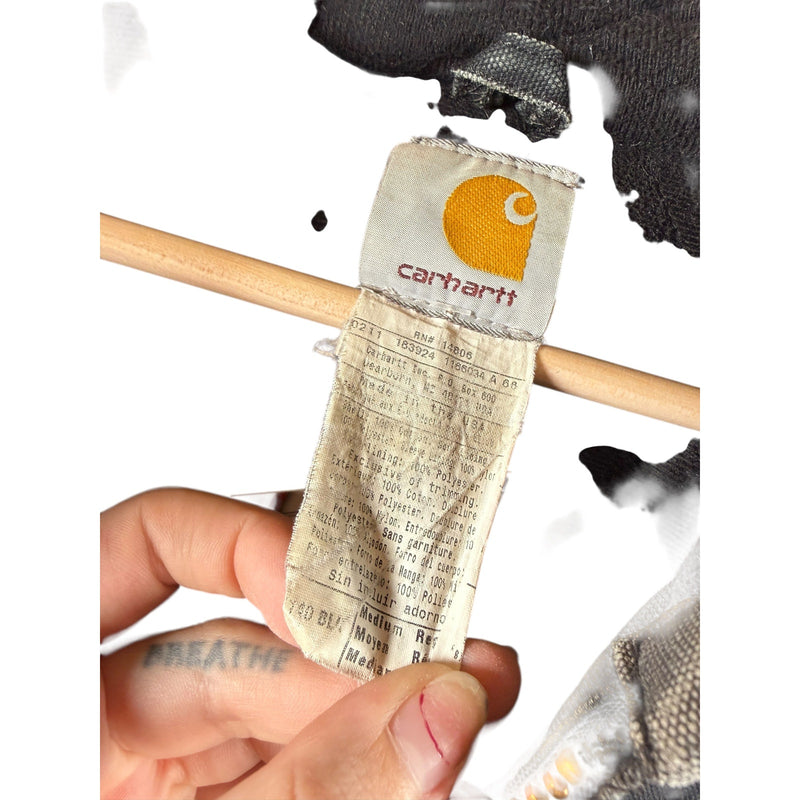 Vintage Carhartt Flannel-Lined Full Zip Hoodie