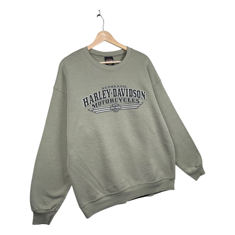 Vintage Harley Davidson Ghost Town Graphic Crewneck