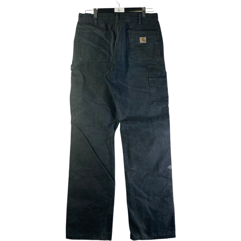Vintage Carhartt Flannel Lined Carpenter Pants 32x32