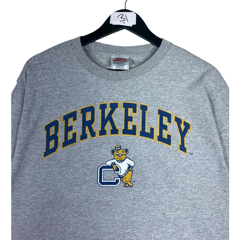 Vintage Berkeley Mascot NCAA Graphic Long Sleeve T-Shirt