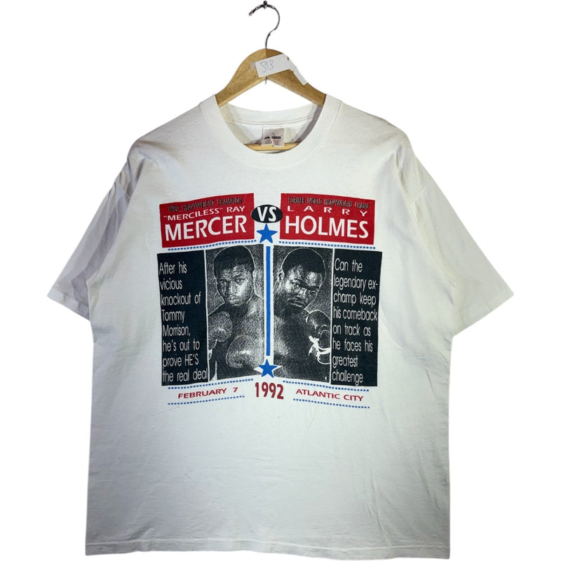 Vintage Ray Mercer vs Larry Holmes Boxing Match T-Shirt