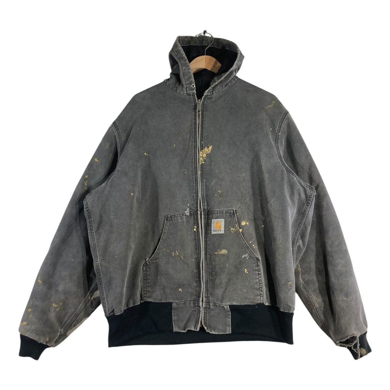 Vintage Carhartt Hooded Full Zip Work Jacket