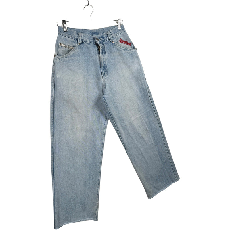 Vintage Here&There Wide Leg Denim Jeans 28