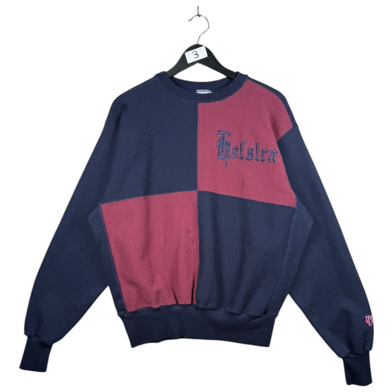 Vintage Hofstra University Colorblock Crewneck