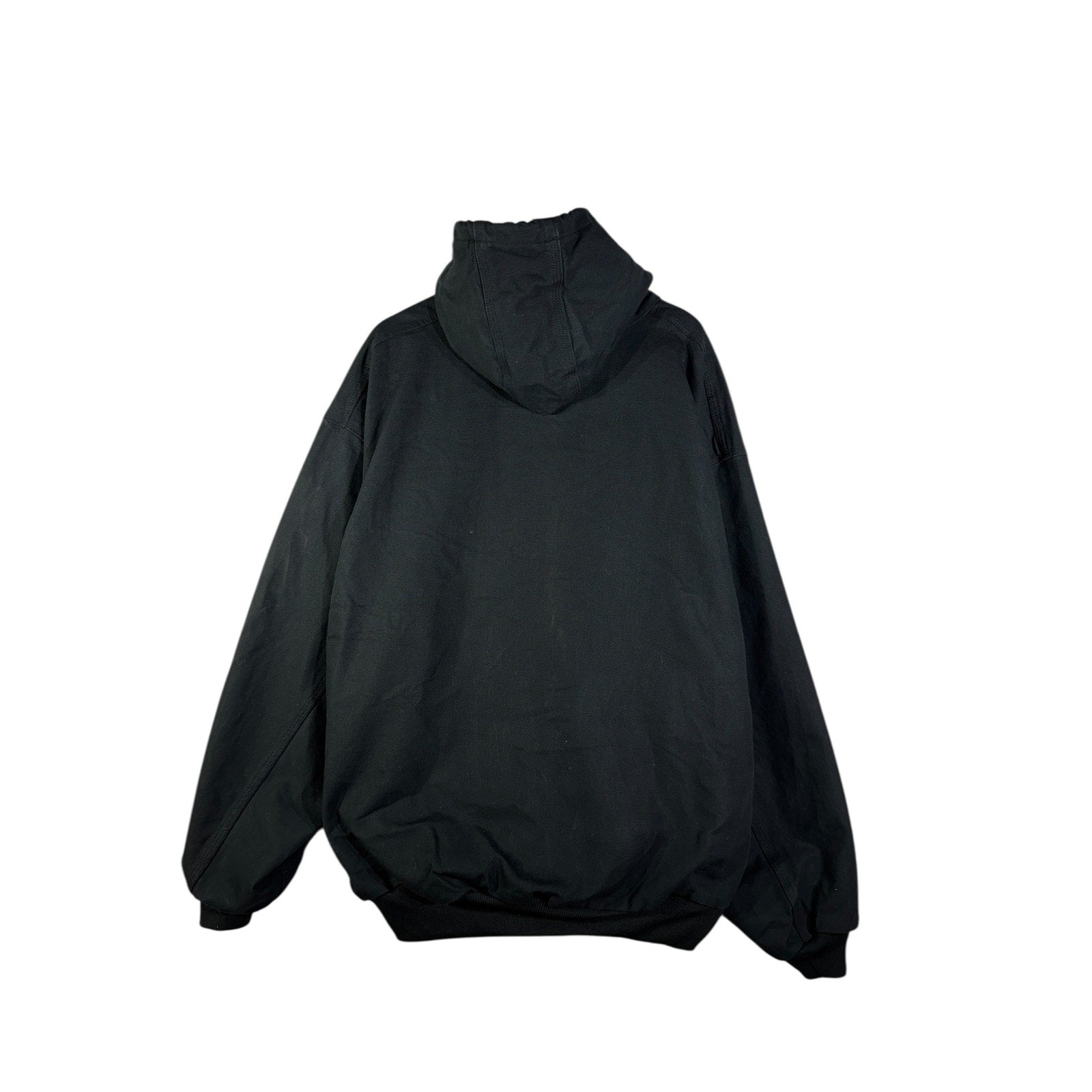 Vintage Carhartt Canvas Hooded Full Zip Workwear Jacket