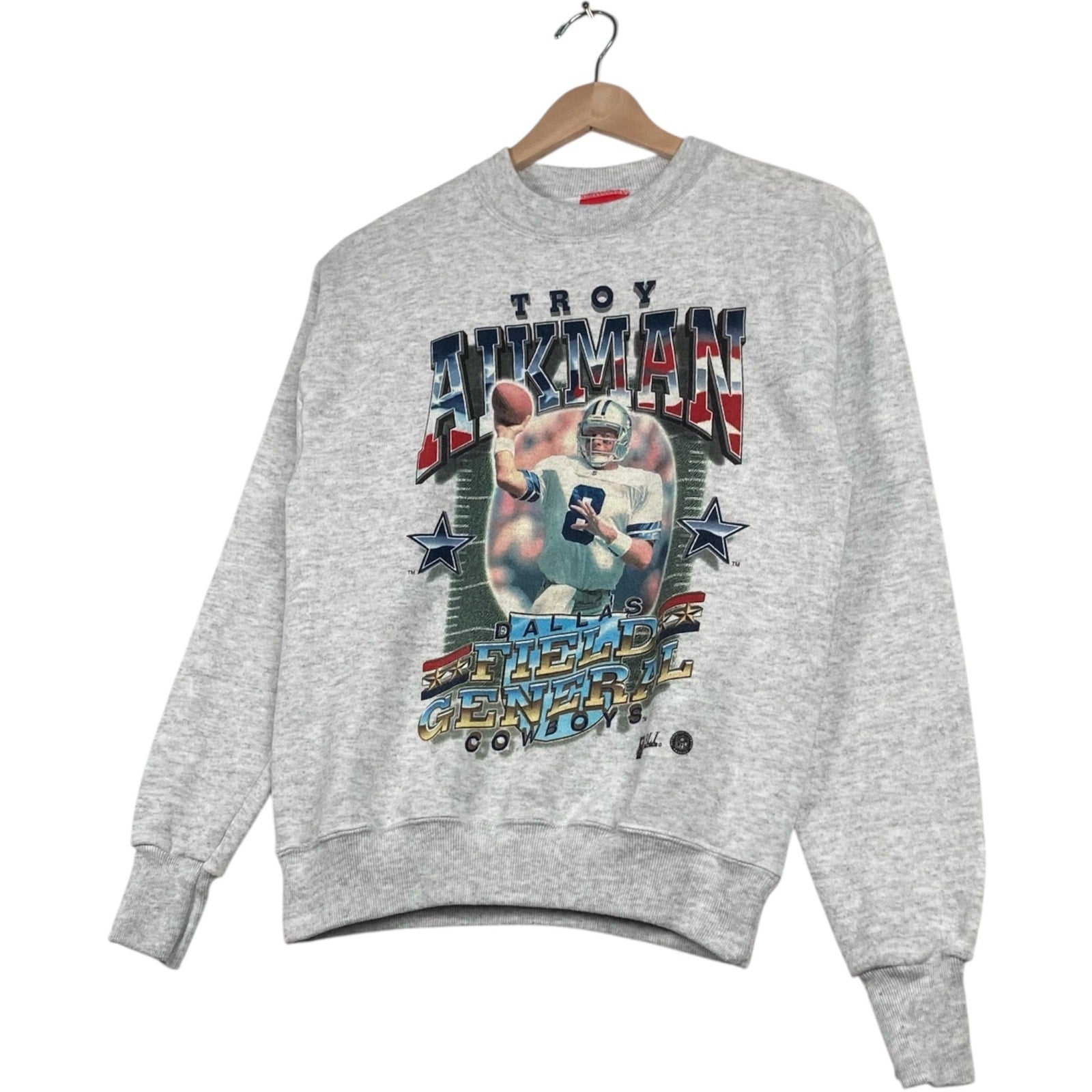 Vintage Dallas Cowboys Troy Aikman NFL Crewneck