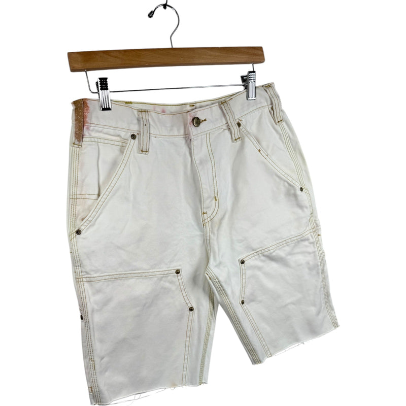 Vintage Carhartt Utility Cargo Denim Shorts 32