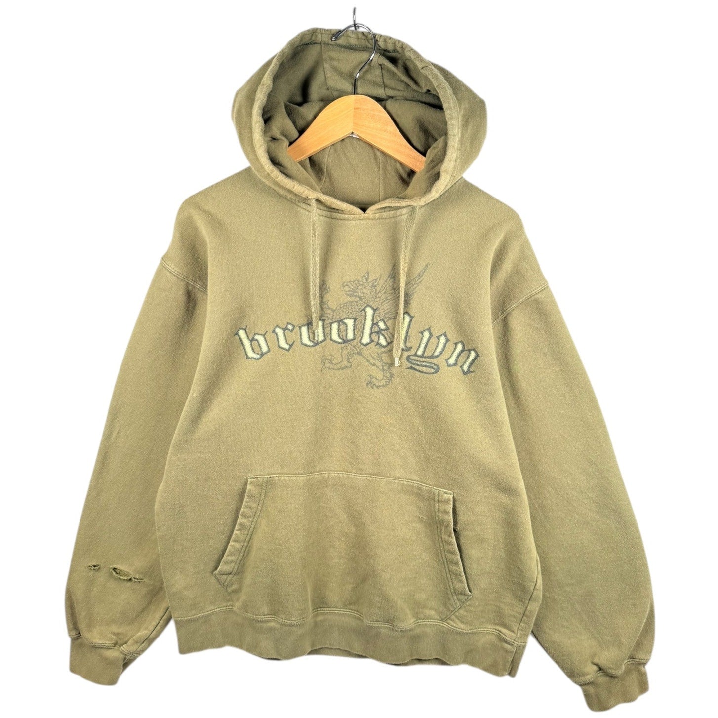 Vintage Brooklyn Dragon Tribal Hoodie