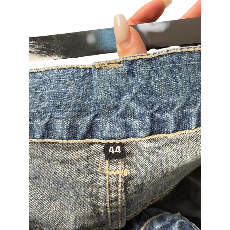 Vintage Cargo Skinny Denim Jeans 44