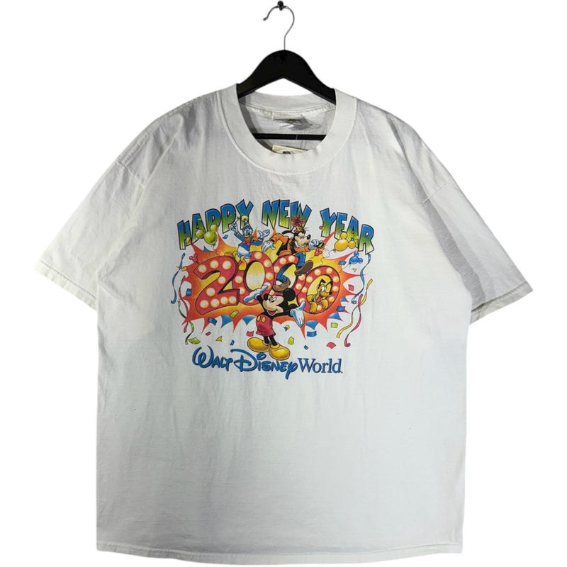 Vintage Disney Happy New Year Graphic T-Shirt