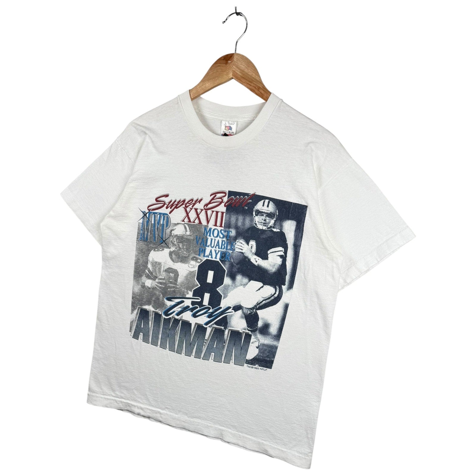 Vintage Dallas Cowboys Troy Aikman NFL T-Shirt
