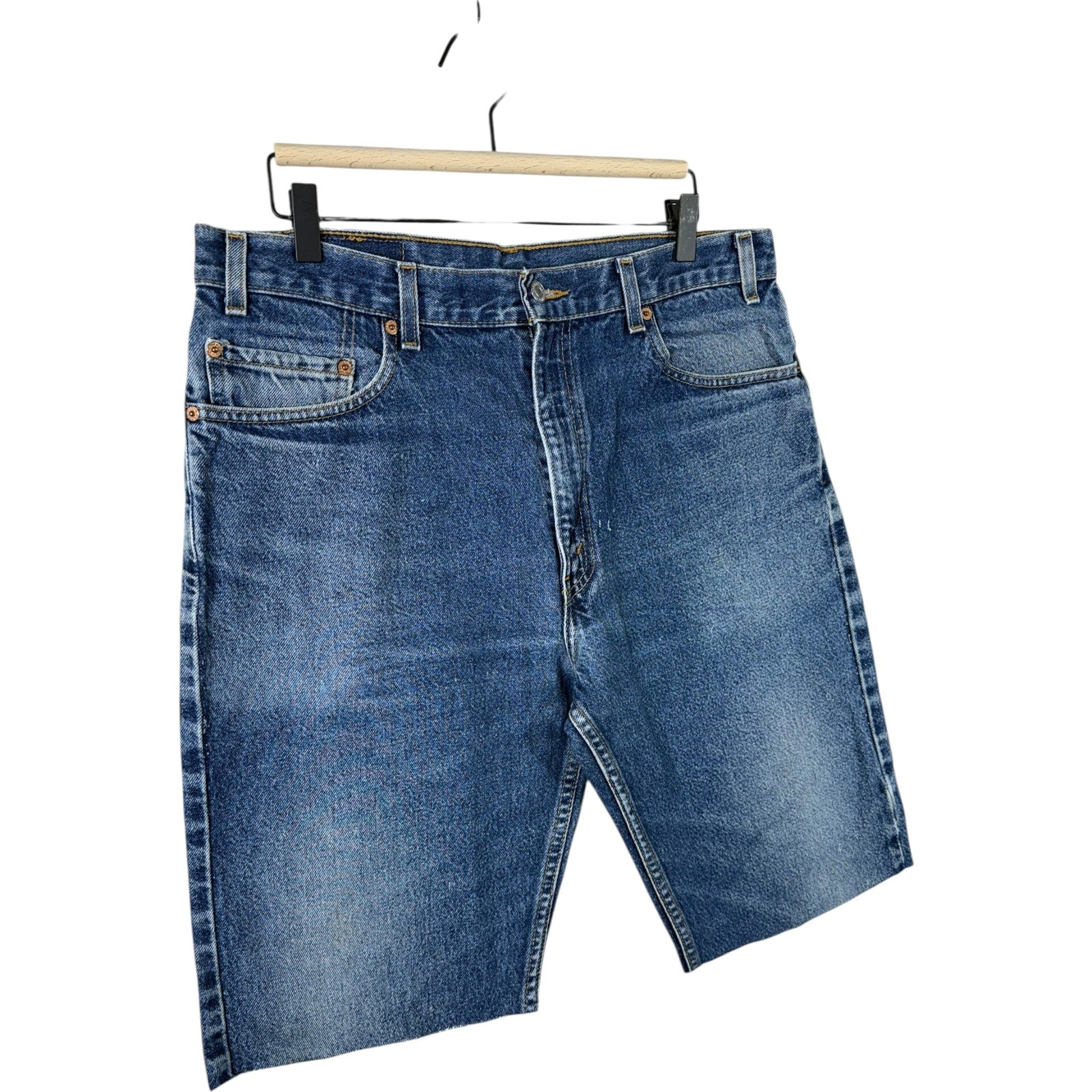 Vintage Levi's 505 Straight Denim Shorts 36