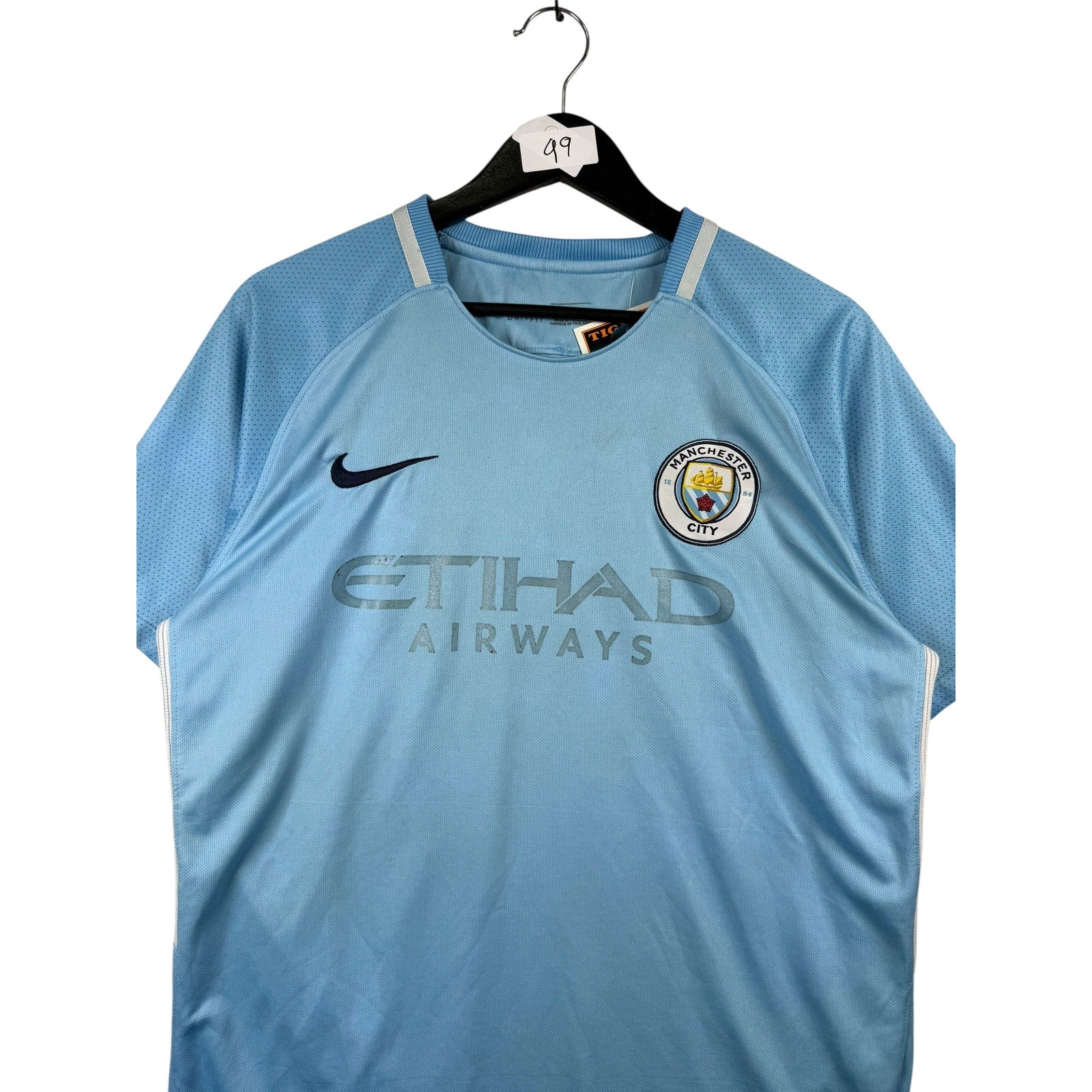 Vintage Nike Etihad Airways Soccer Jersey