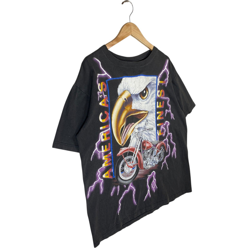 Vintage America’s Finest Eagle Motorcycle T-Shirt