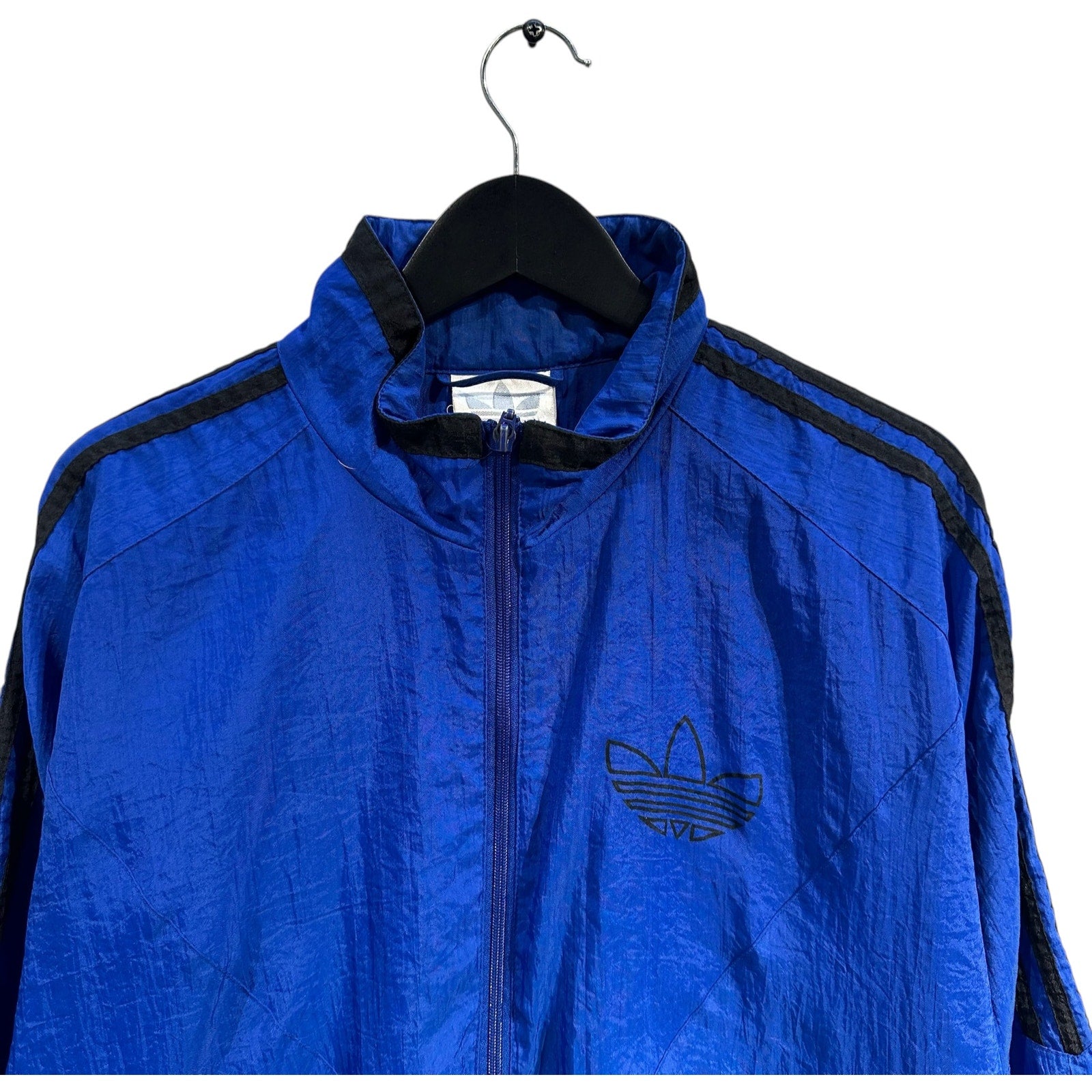 Vintage Adidas Logo Full Zip Windbreaker