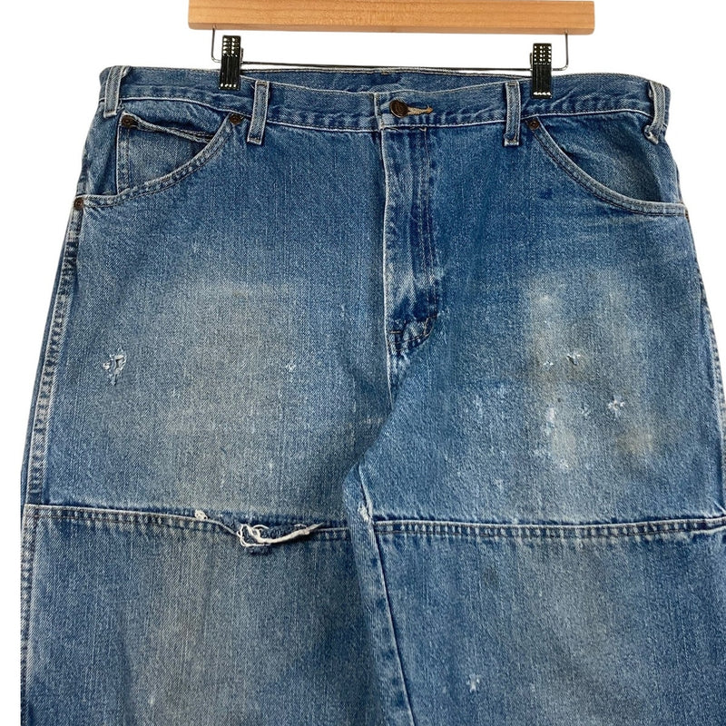 Vintage Dickies Raw Hem Distressed Denim Shorts 39