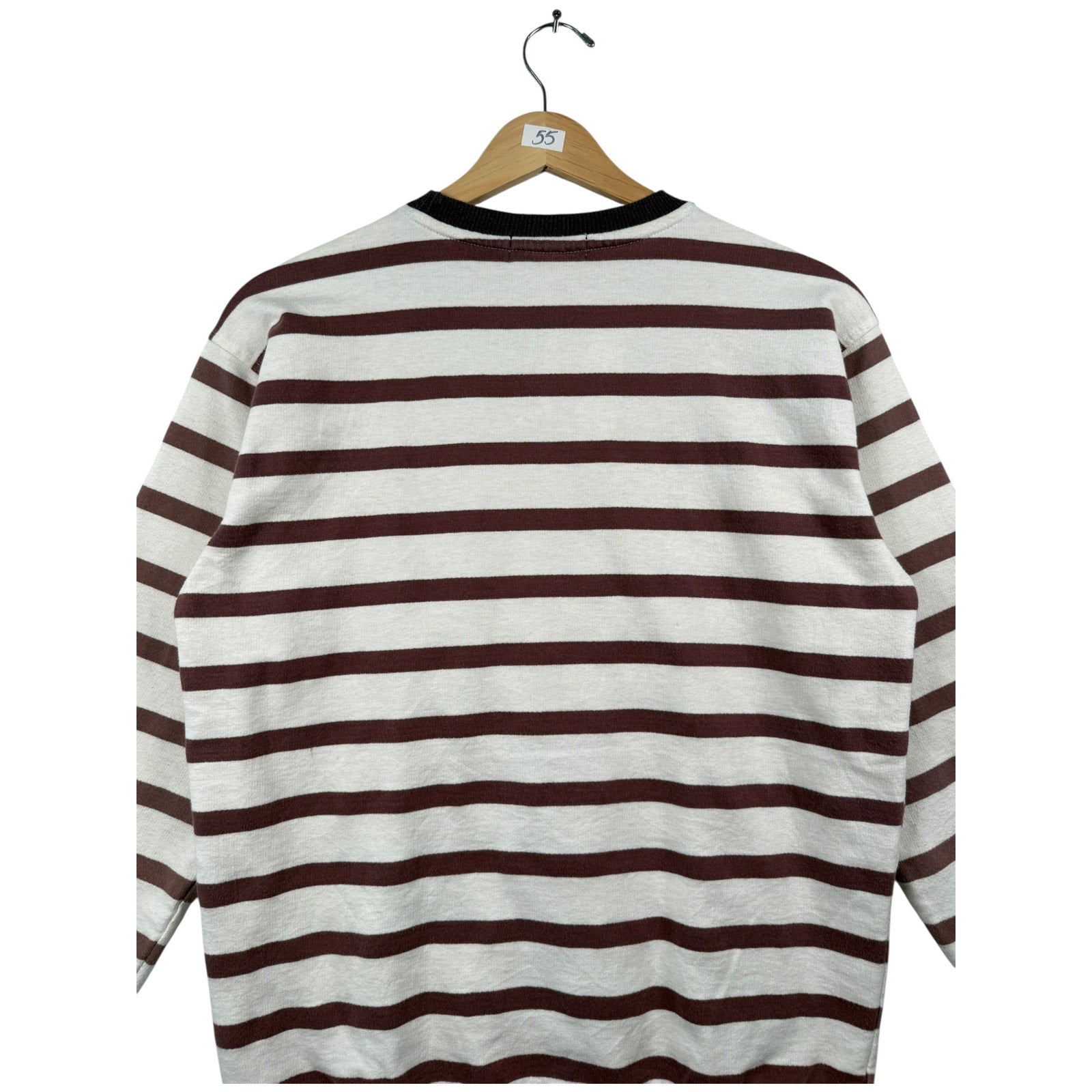 Vintage Polo Ralph Lauren Striped Bear Embroidered Crewneck
