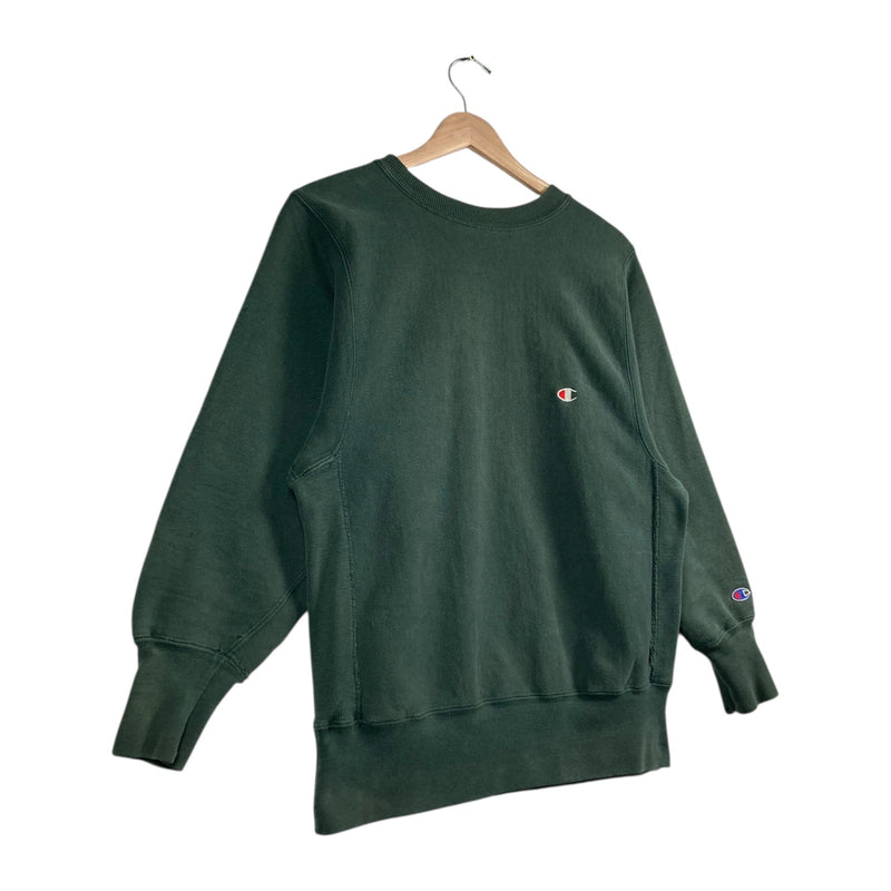 Vintage Champion Reverse Weave Logo Crewneck