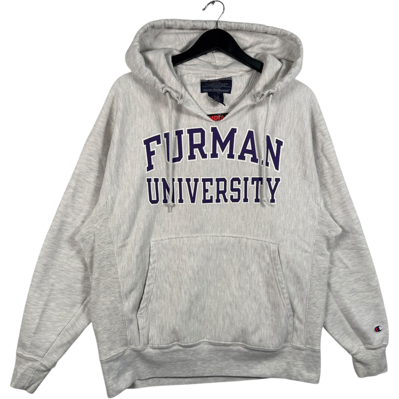 Vintage Champion Reverse Weave Furman University Hoodie