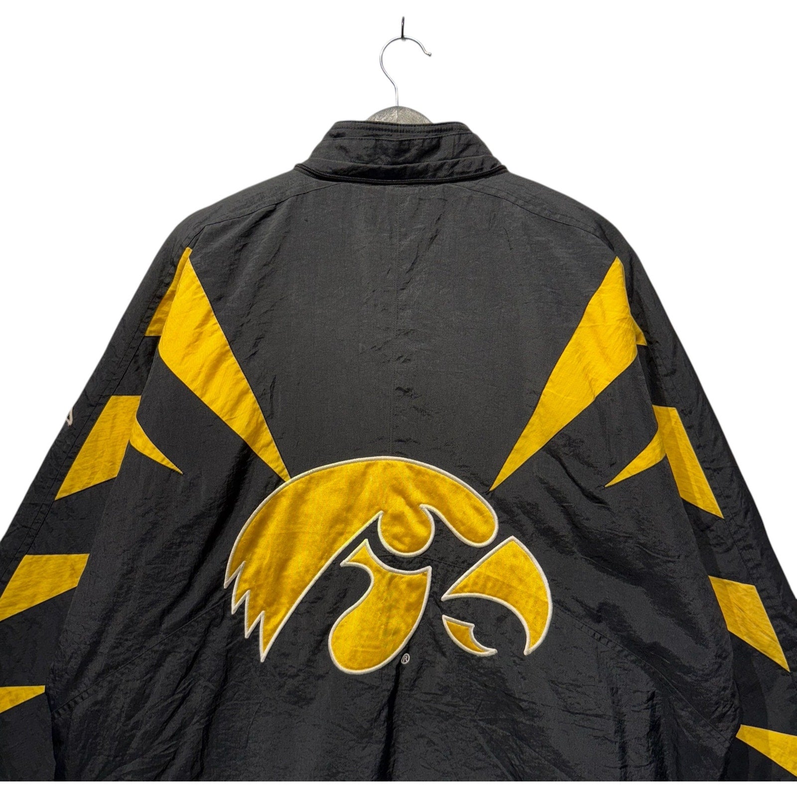 Vintage University Of Iowa Hawkeyes Logo Puffer Jacket