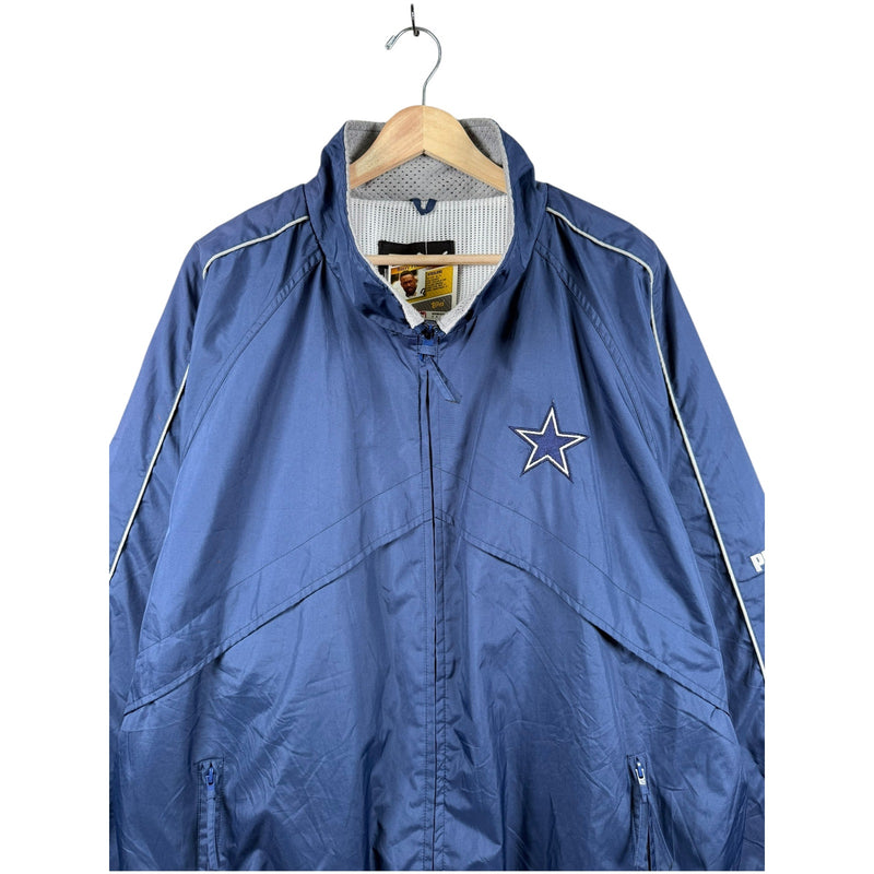 Vintage NFL Puma Dallas Cowboys Full Zip Windbreaker
