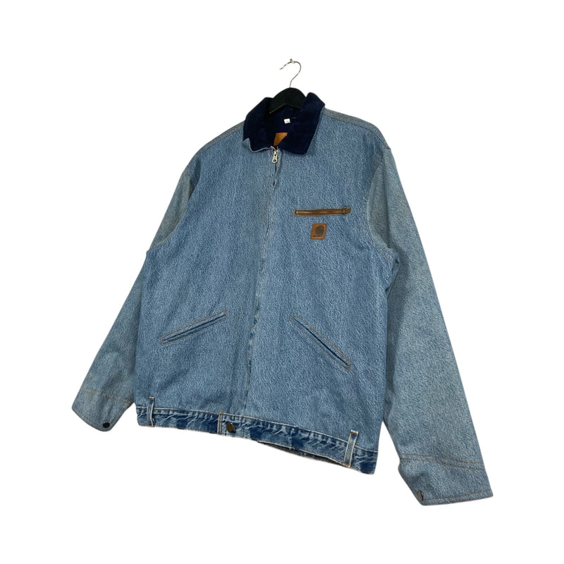 Vintage Carhartt Collared Denim Jacket
