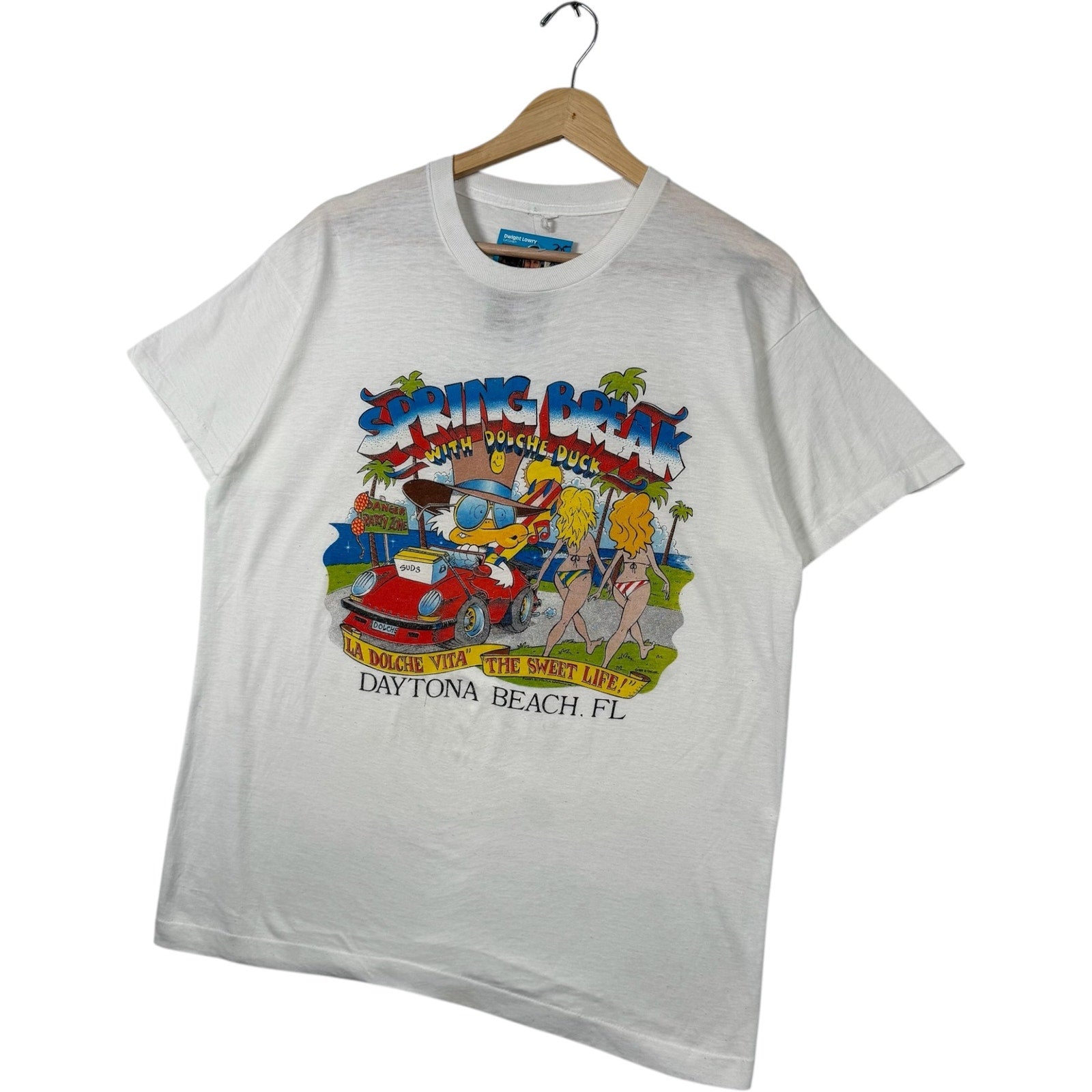 Vintage Spring Break Dolche Duck Daytona Beach Tee
