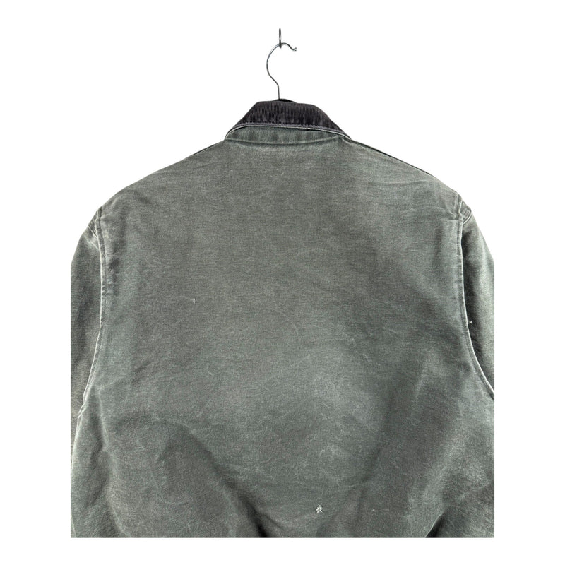 Vintage Carhartt Sandstone Quilted Fleece Lined Bomber Jacket