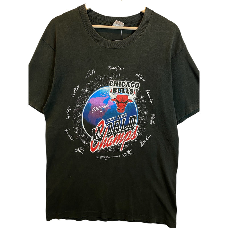 Vintage Chicago Bulls World Champ 1991 NBA T-Shirt