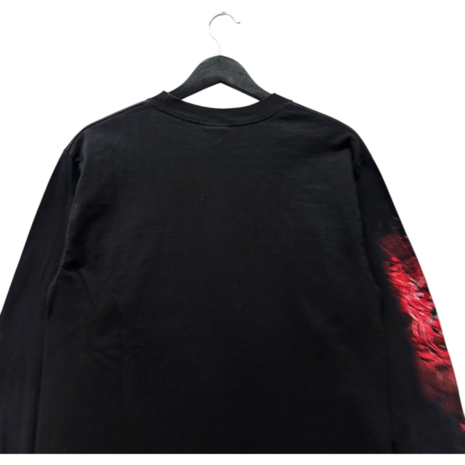 Vintage Hot Leathers Spider Web Skeleton Long Sleeve
