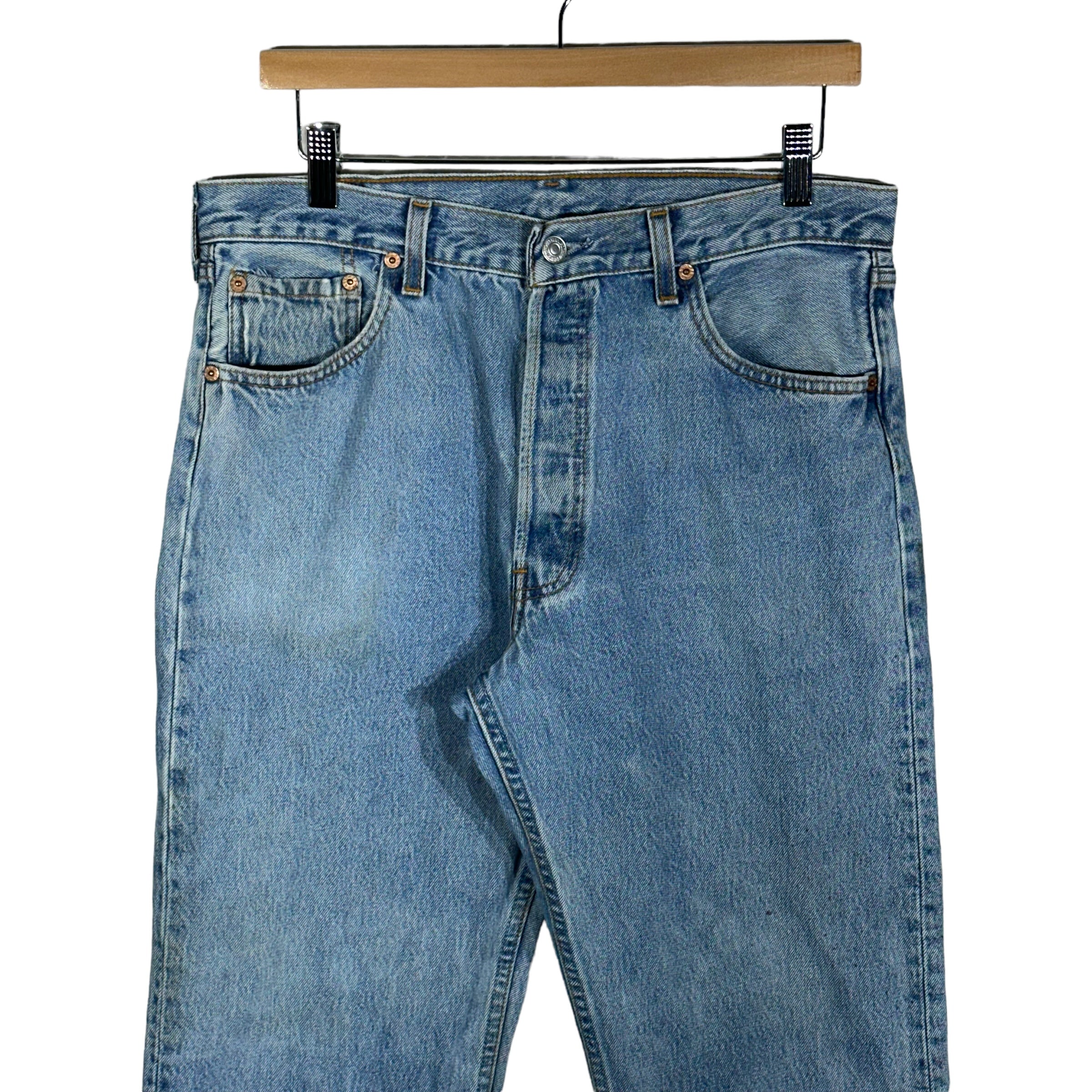 Vintage Levis 501 Button Fly Denim Jeans