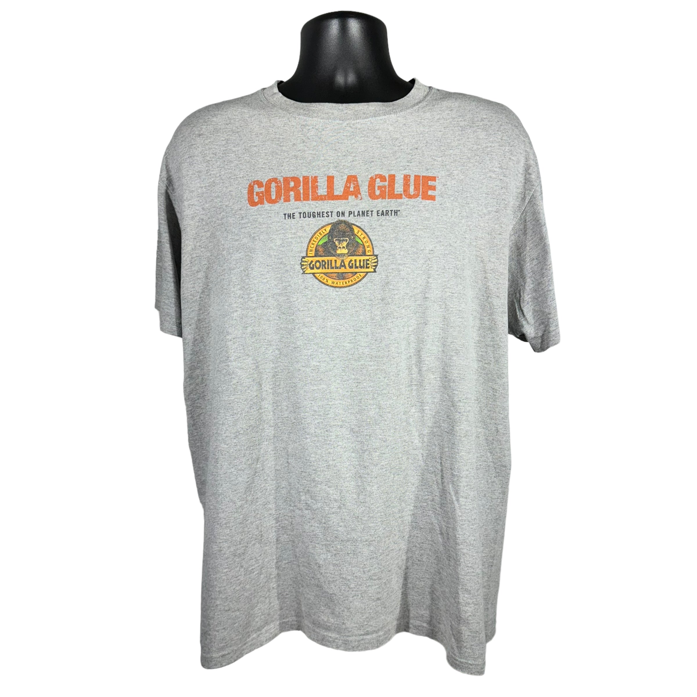 Vintage Gorilla Glue "Toughest On Planet Earth" Graphic Tee 00s