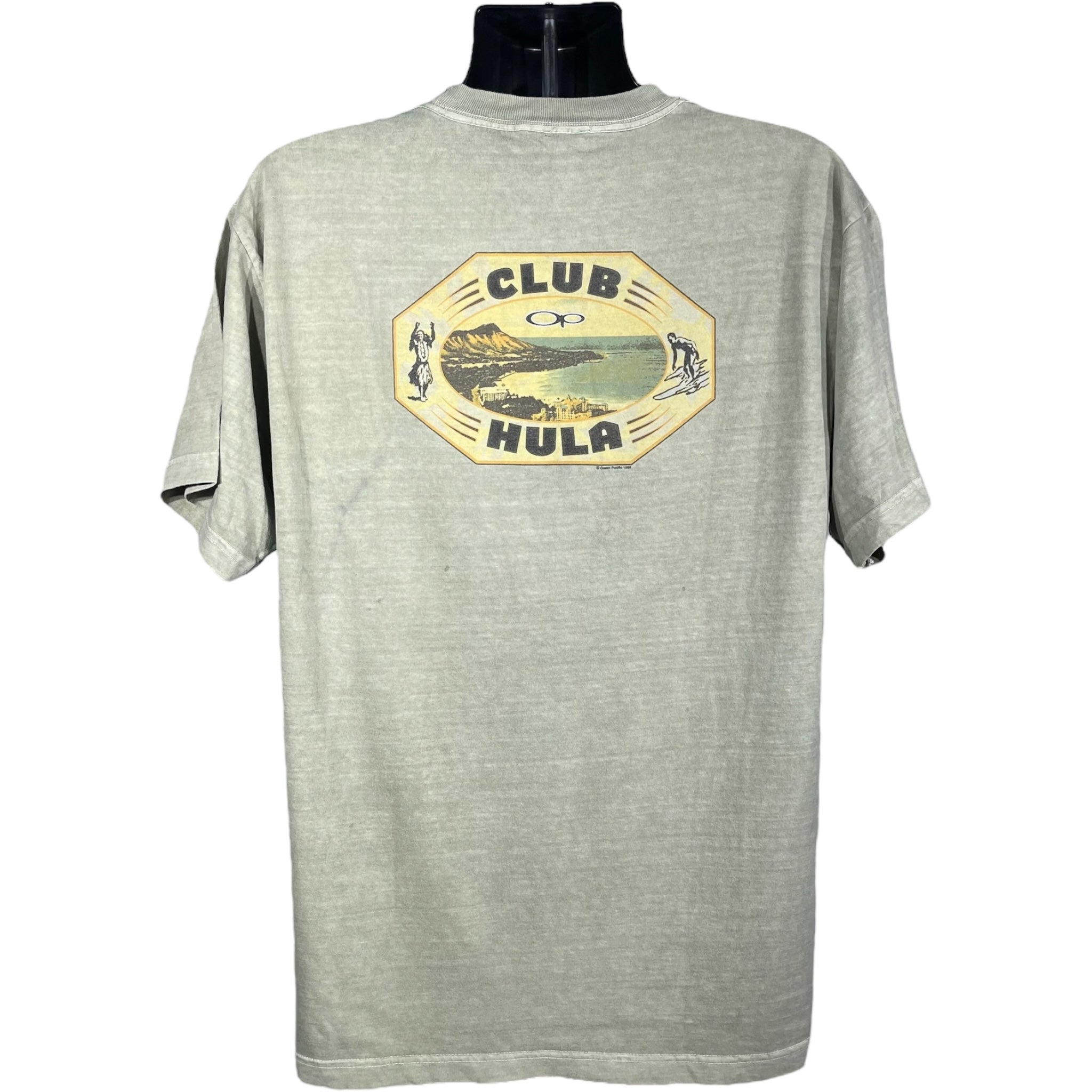 Vintage Club Ocean Pacific Hula Tee 1999